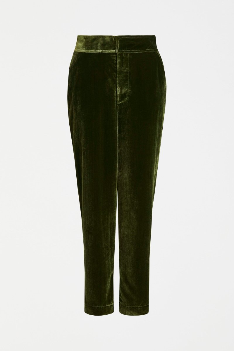 Suuri Velvet Tapered Pant |
MOSS GREEN