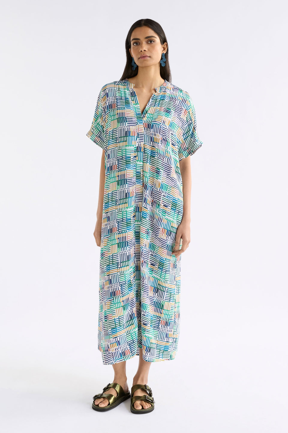 Malo Shirt Dress Dresses - ELK | CHESS PRINT