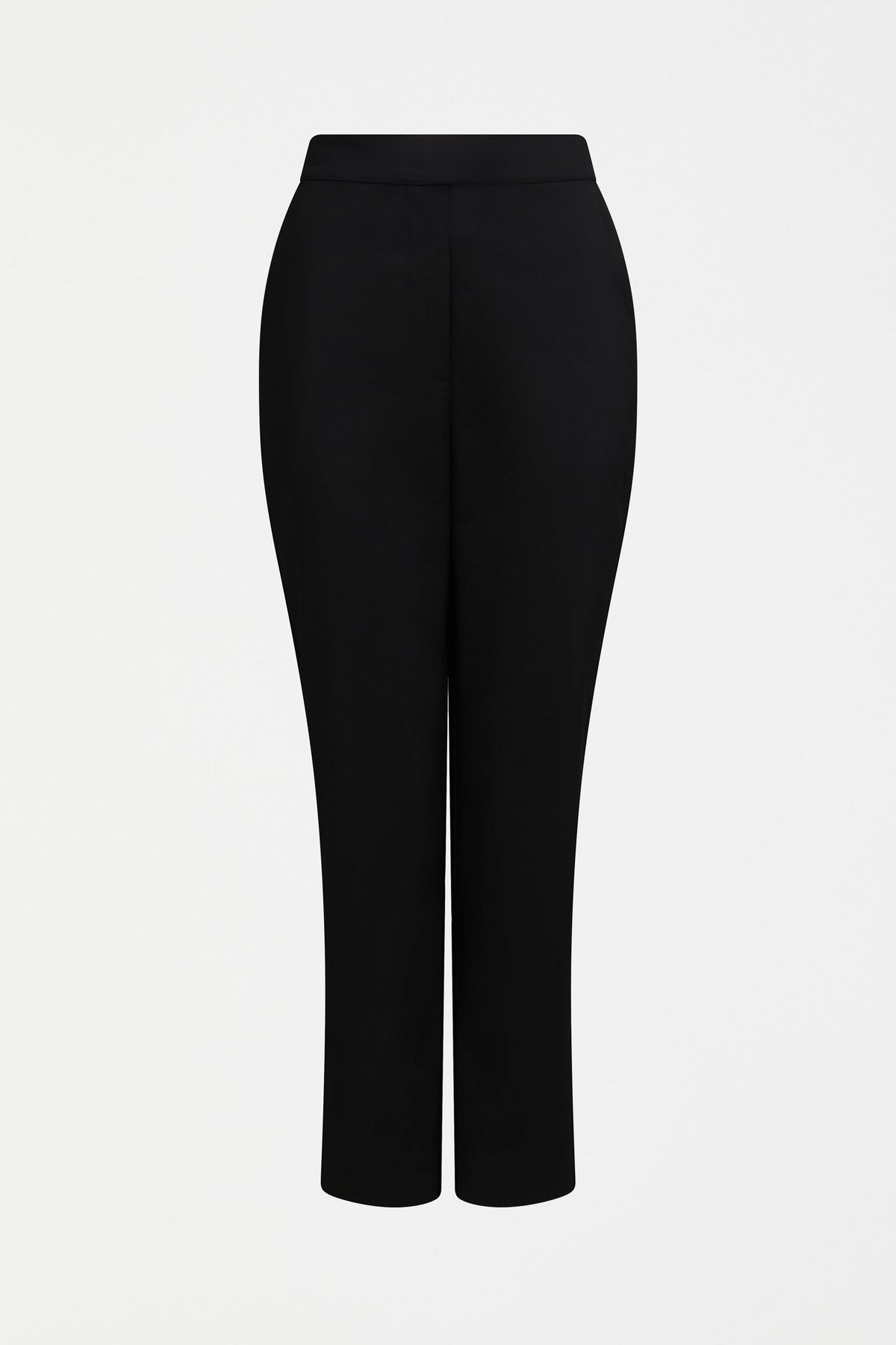 Sorell Organic Cotton Stretch Slim Leg Pant Front | BLACK