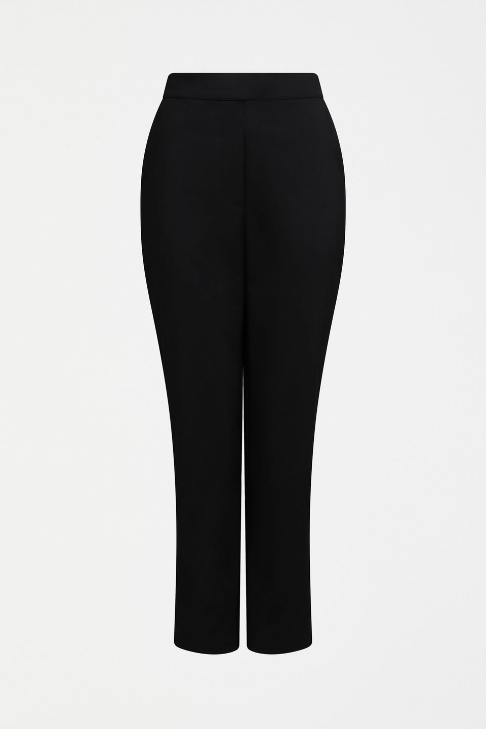 Sorell Organic Cotton Stretch Slim Leg Pant Front | BLACK