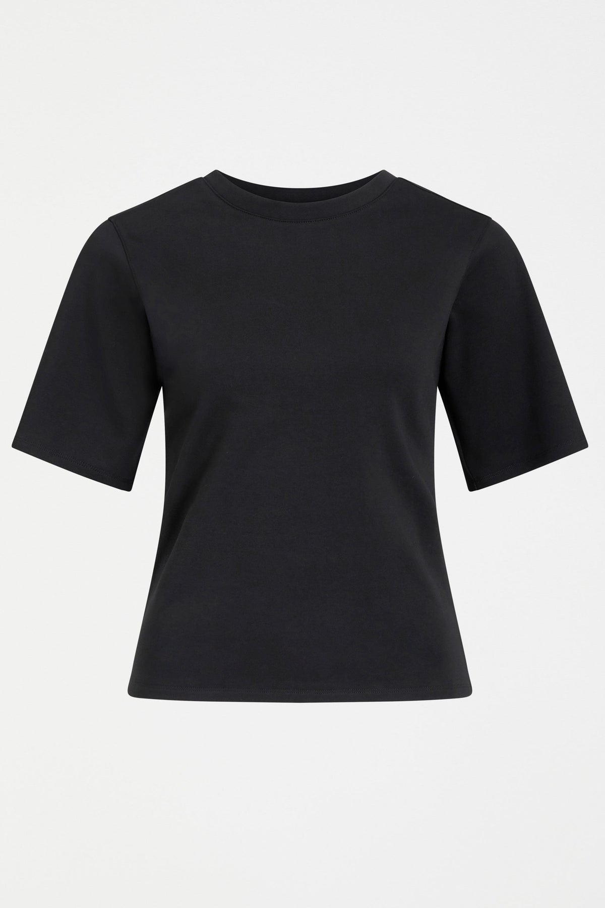 Mana Scuba Tee Flat Lay | BLACK