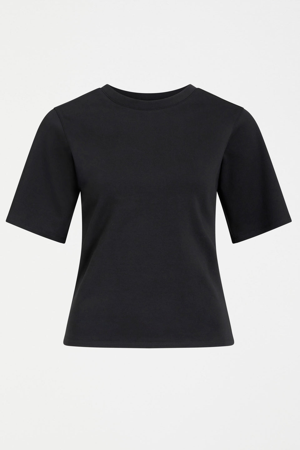 Mana Scuba Tee Flat Lay | BLACK