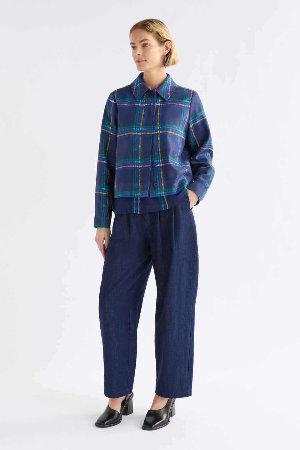 Paimo Jacket on Model Full Length | ELBA CHECK