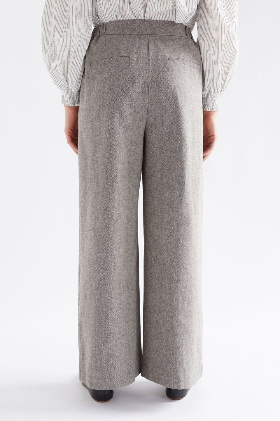 Citte Pant on Model Back Shot | GRAPHITE