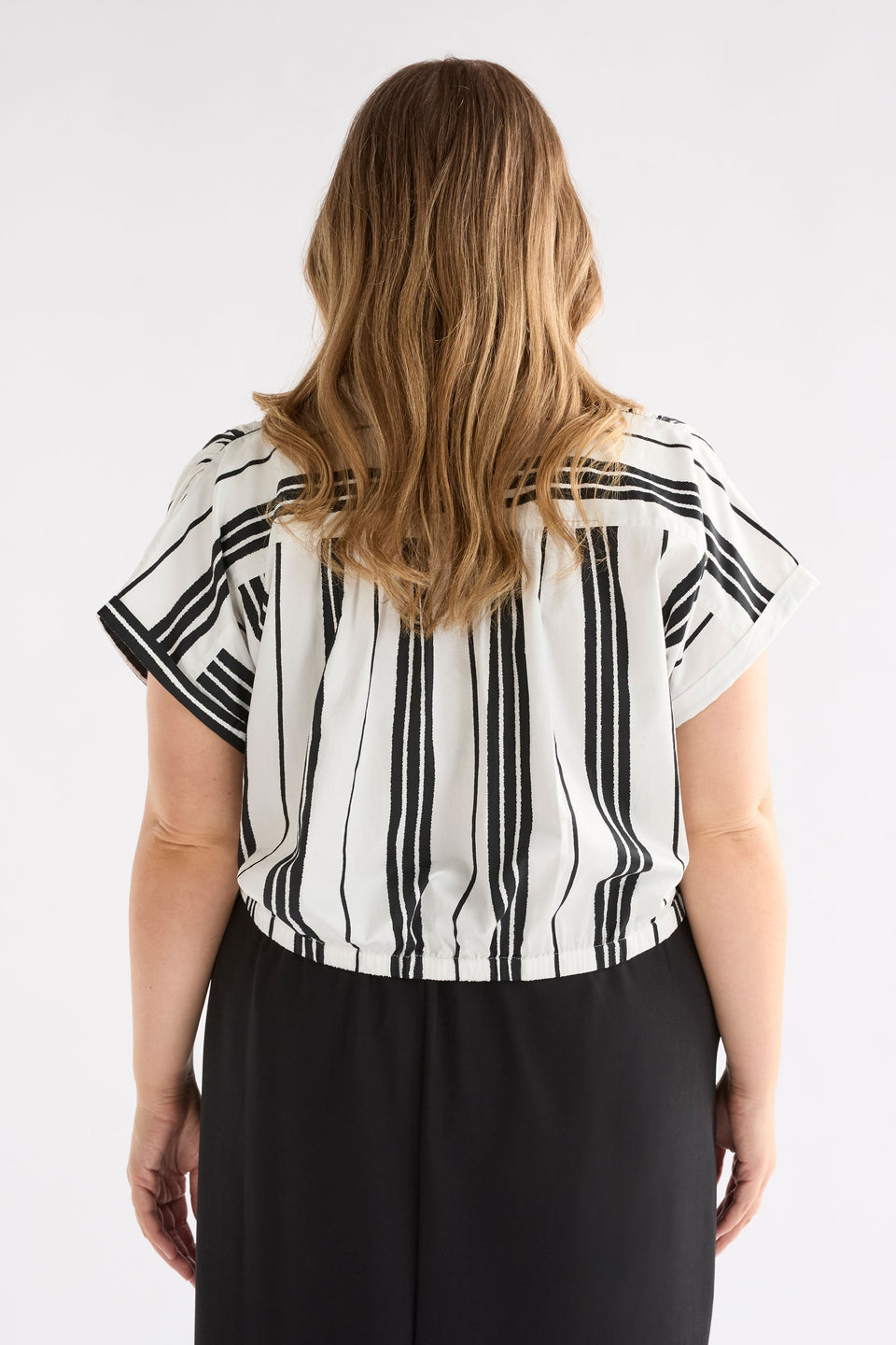 Reza Shirt Tops - ELK | FEZ PRINT WHITE