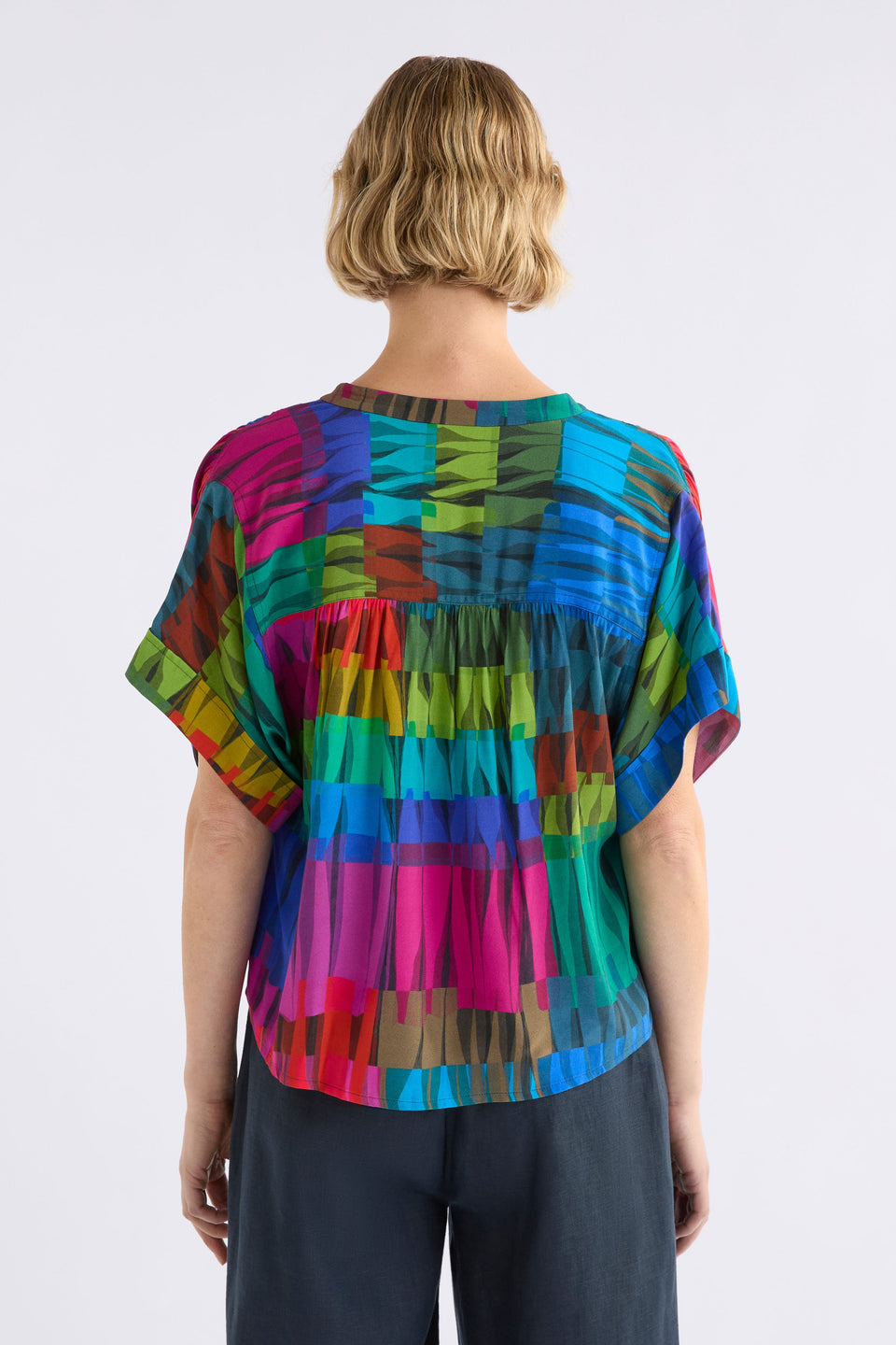 Seka Top Tops - ELK | LIND DARK PRINT
