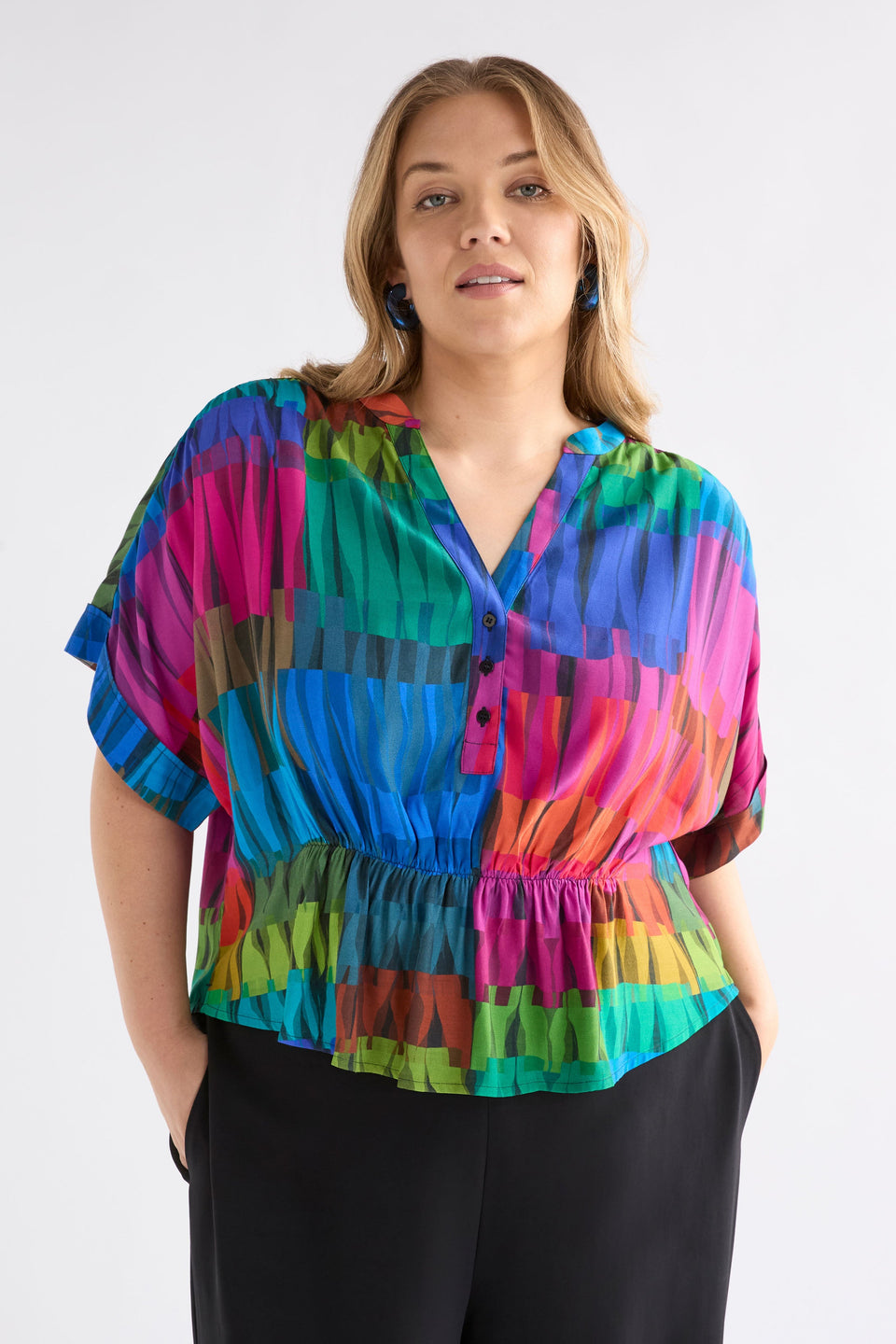 Seka Top Tops - ELK | LIND DARK PRINT