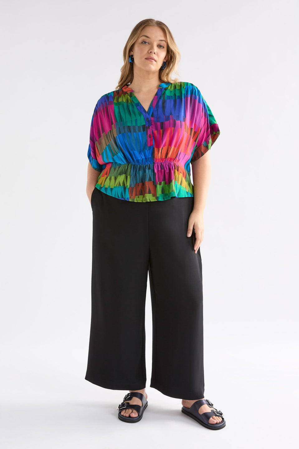 Seka Top Tops - ELK | LIND DARK PRINT