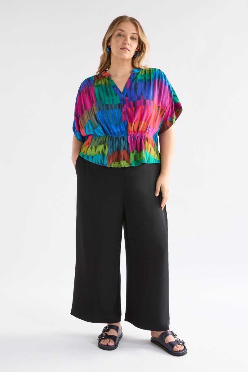 Seka Top Tops - ELK | LIND DARK PRINT