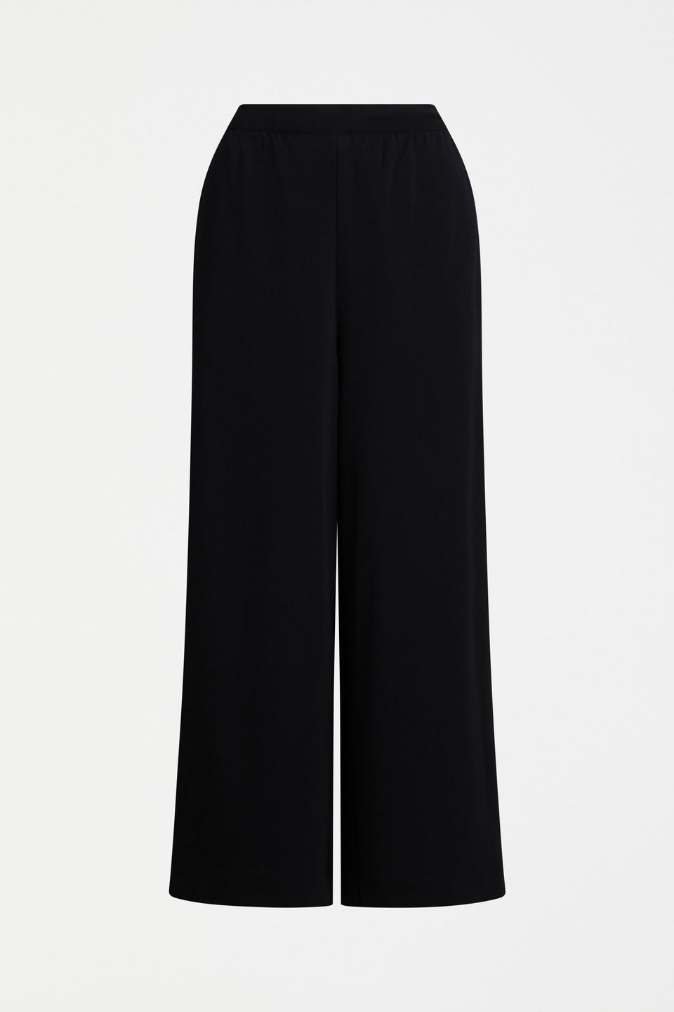 Alden Tailored Jersey Pant Front | BLACK