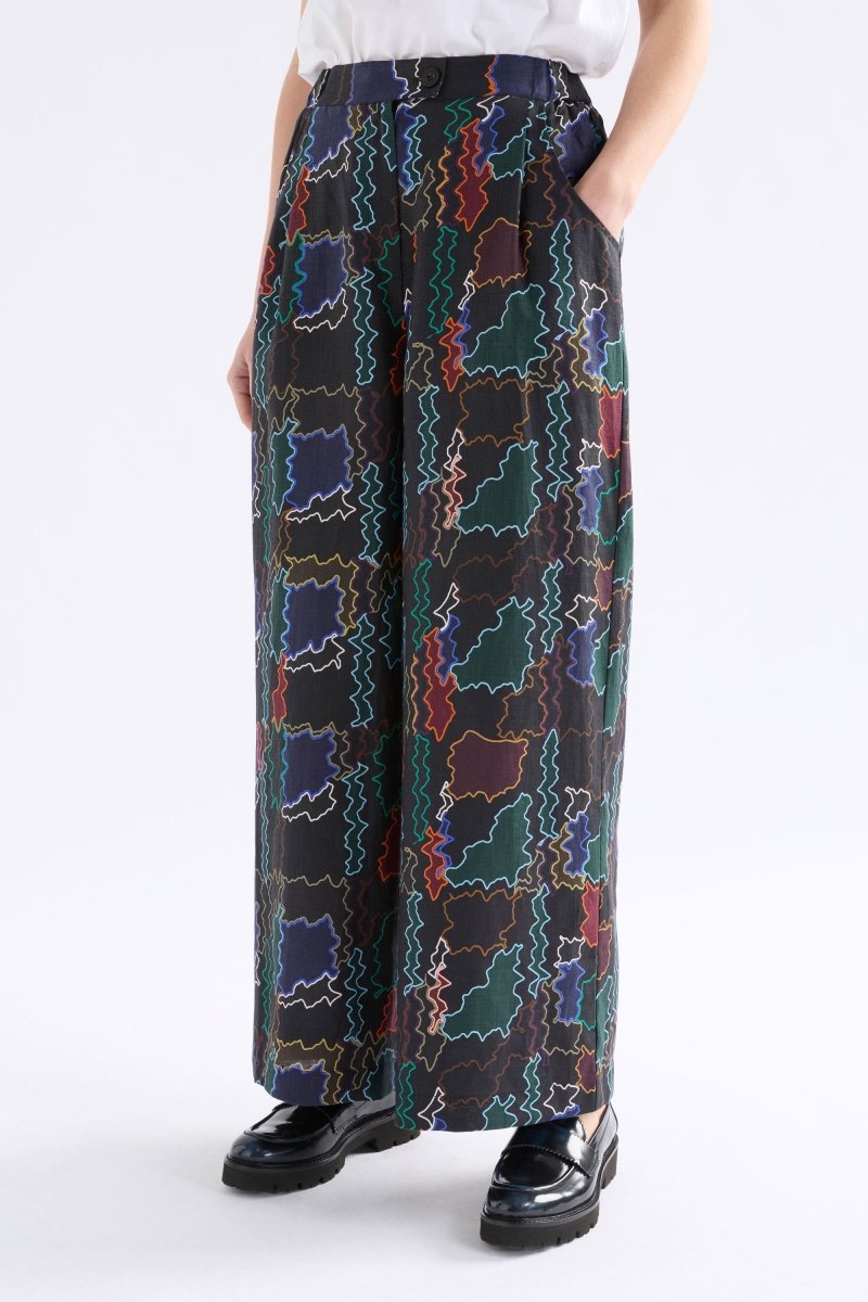 Paimo Light Pant Pants & Jeans - ELK | SUMA LINE PRINT
