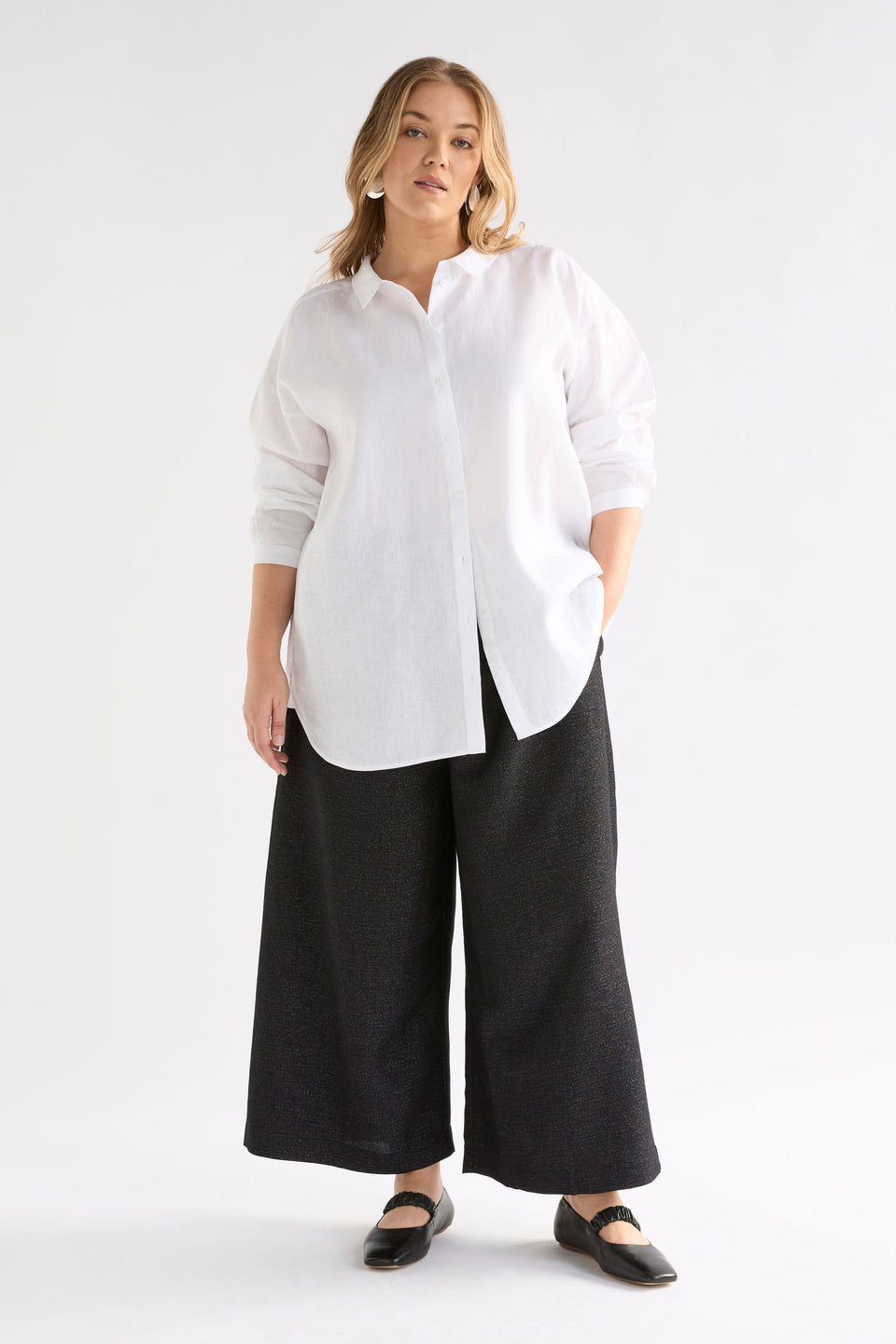 Tulle Pant Pants & Jeans - ELK | BLACK MULTI METALLIC