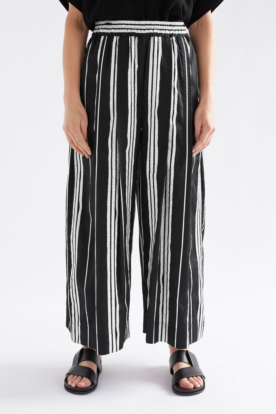 Reza Pant Pants & Jeans - ELK | FEZ PRINT BLACK