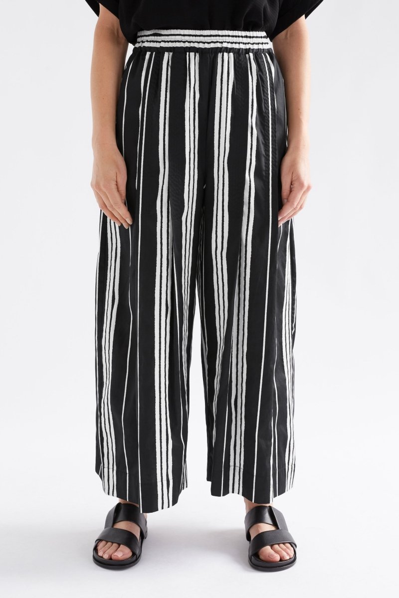 Reza Pant Pants & Jeans - ELK | FEZ PRINT BLACK