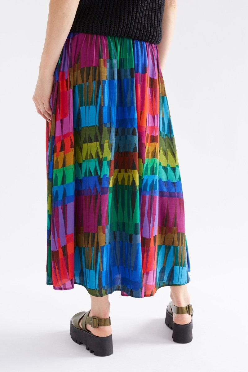 Reva Skirt Skirts & Shorts - ELK | LIND DARK PRINT