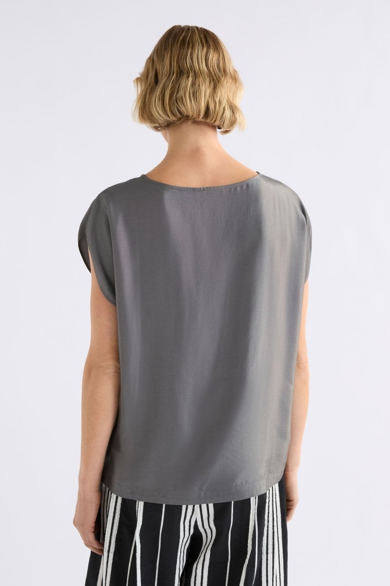Medjal Classic Top Tops - ELK | SILVER BLACK