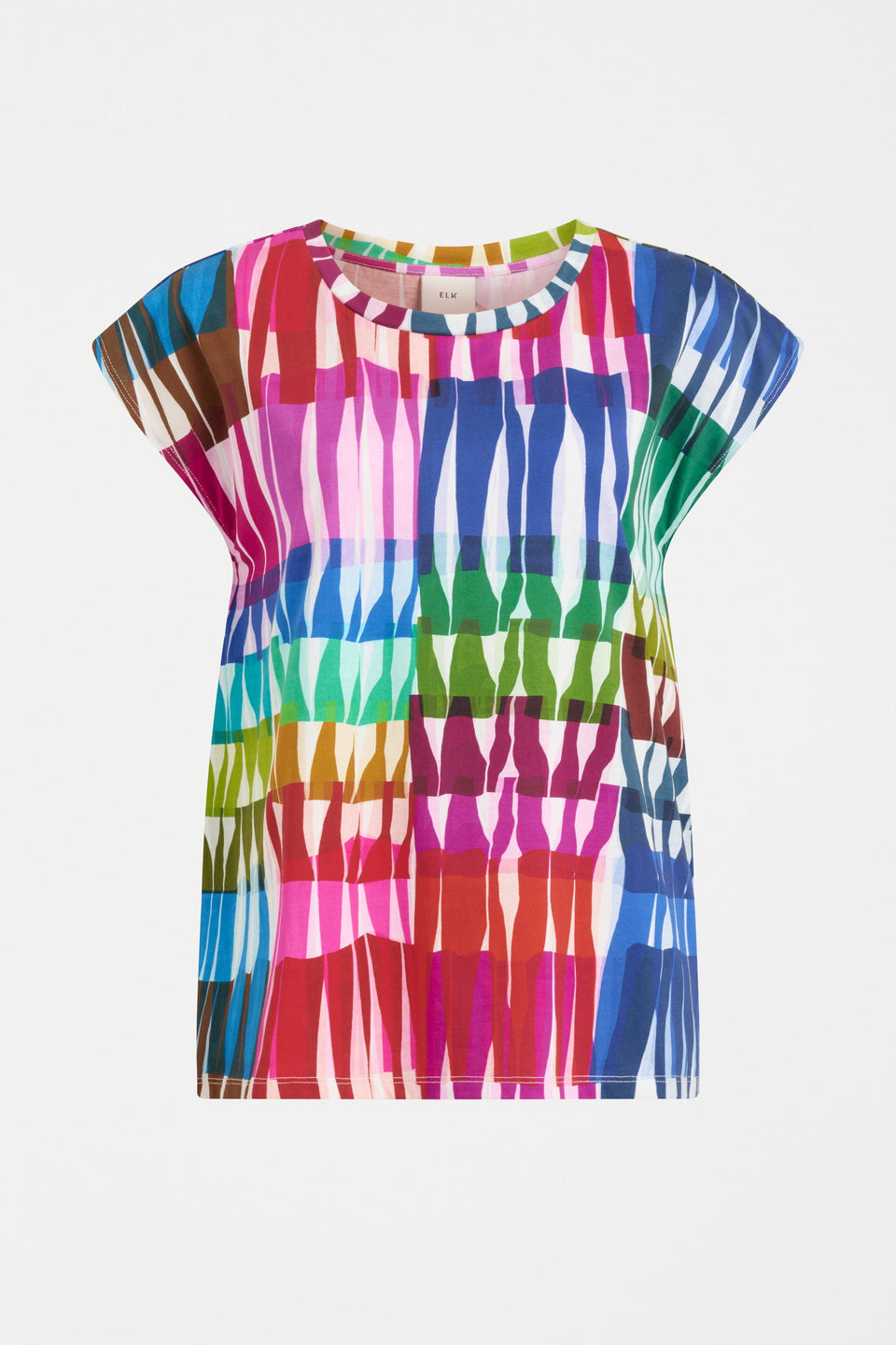 Anden Tee Tops - ELK | LIND LIGHT PRINT