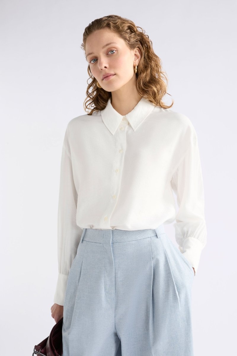 Pressa Shirt White Tops - ELK | WHITE