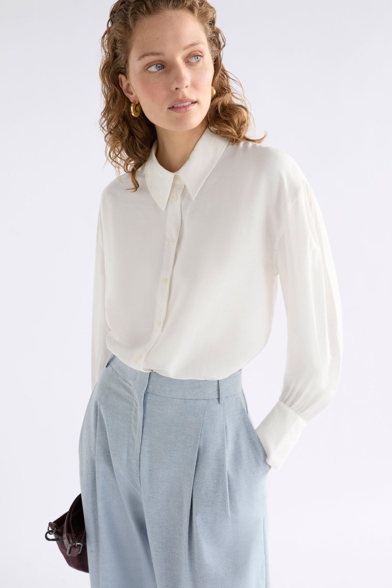 Pressa Shirt White Tops - ELK | WHITE