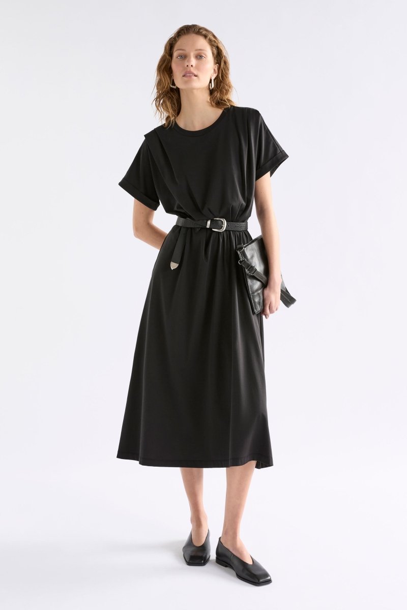 Etienne Tshirt Dress Dresses - ELK | BURNT CHOCOLATE