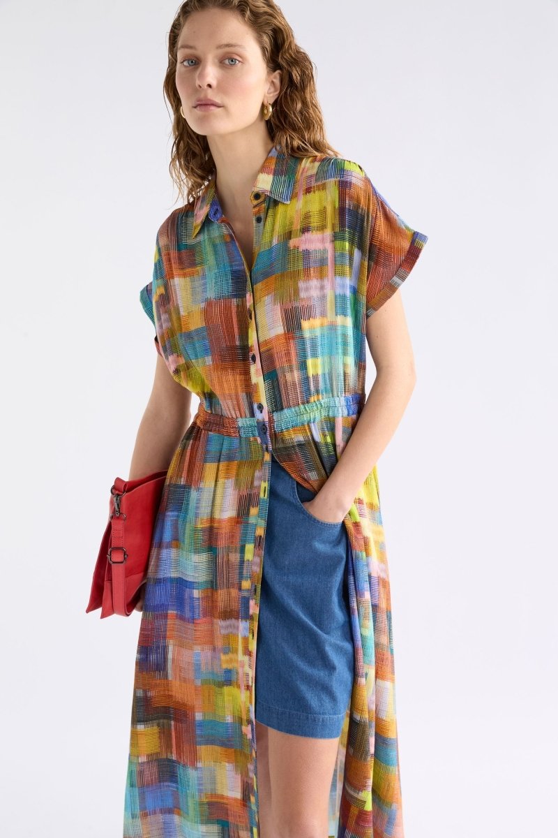 Nidra Shirt Dress Dresses - ELK | ELBRUS PRINT