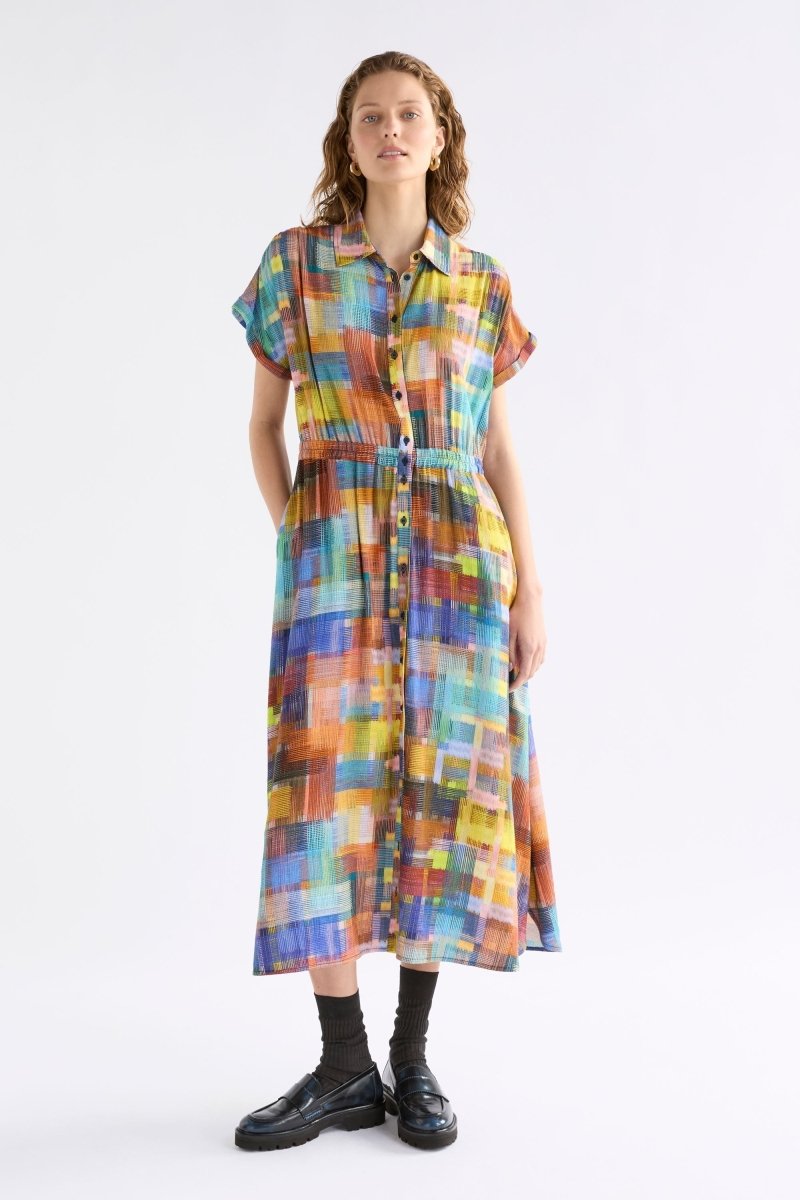 Nidra Shirt Dress Dresses - ELK | ELBRUS PRINT