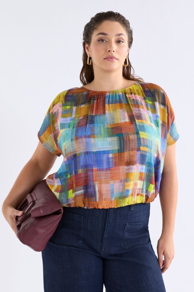 Nidra Top Tops - ELK | ELBRUS PRINT