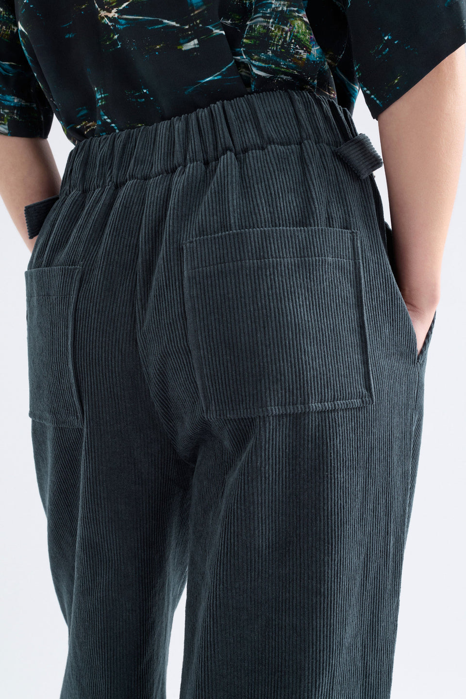 Noemi Cord Pant Carbon Pants & Jeans - ELK | CARBON