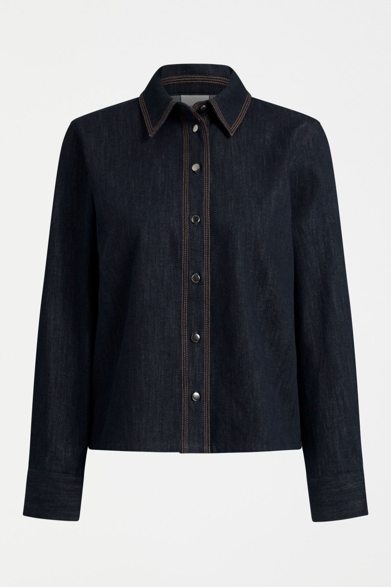 Gerber Shirt Tops - ELK | DARK BLUE WASH