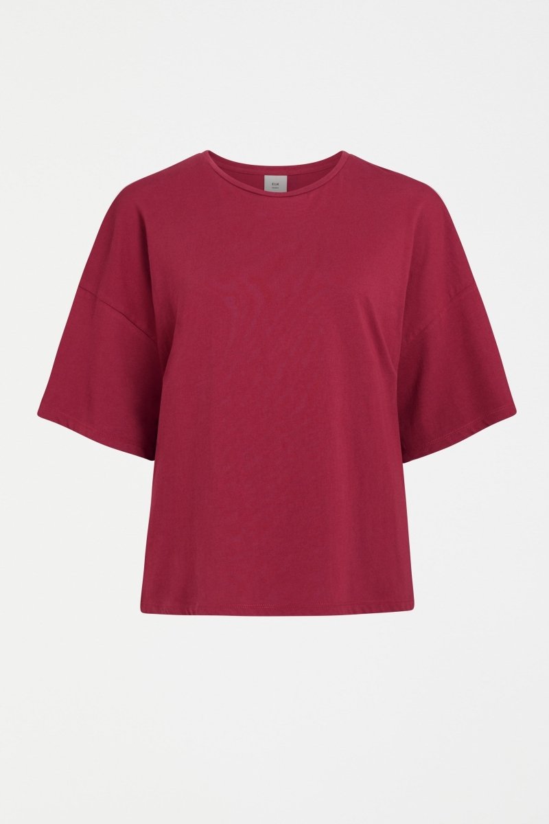 Kovaa Tee Flat Lay | DEEP ROUGE