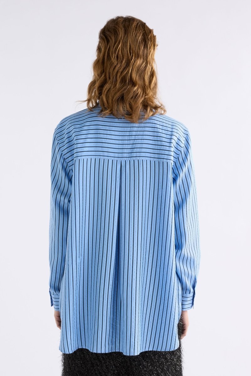 Hedi Shirt Tops - ELK | CHAMBRAY STRIPE