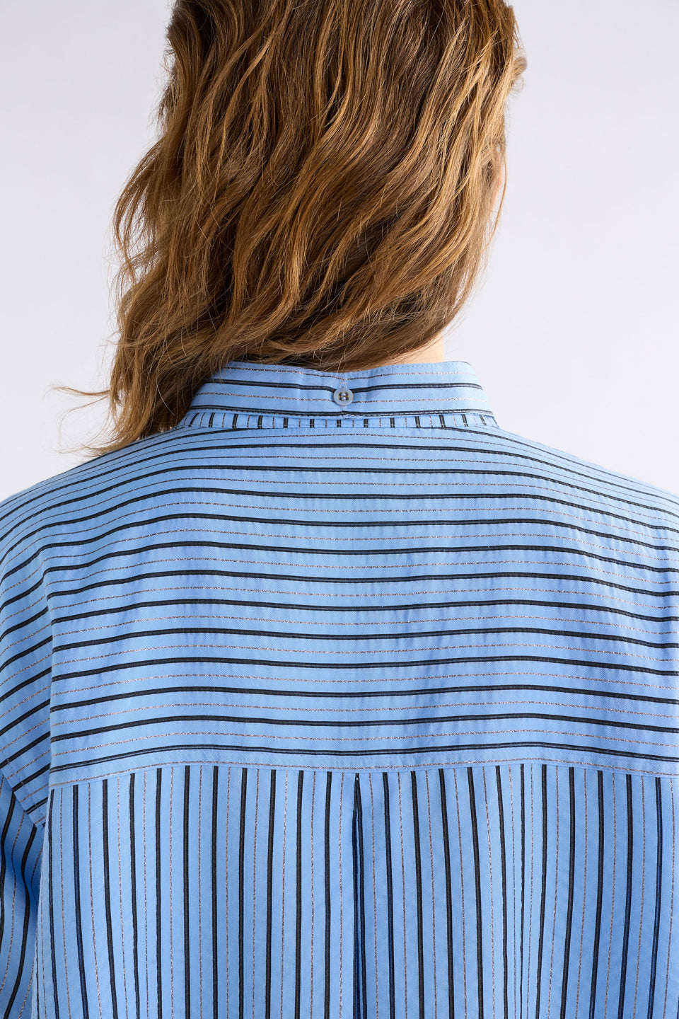 Hedi Shirt Tops - ELK | CHAMBRAY STRIPE