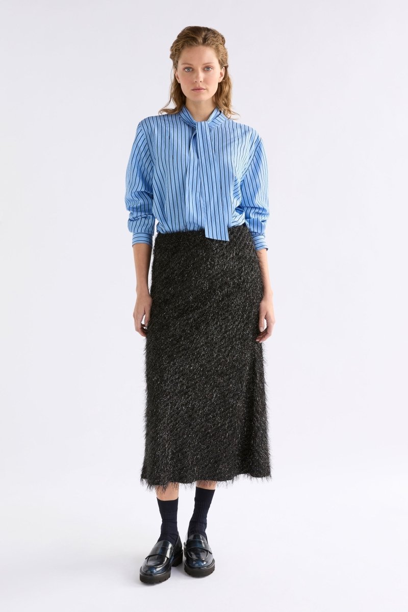 Hedi Shirt Tops - ELK | CHAMBRAY STRIPE