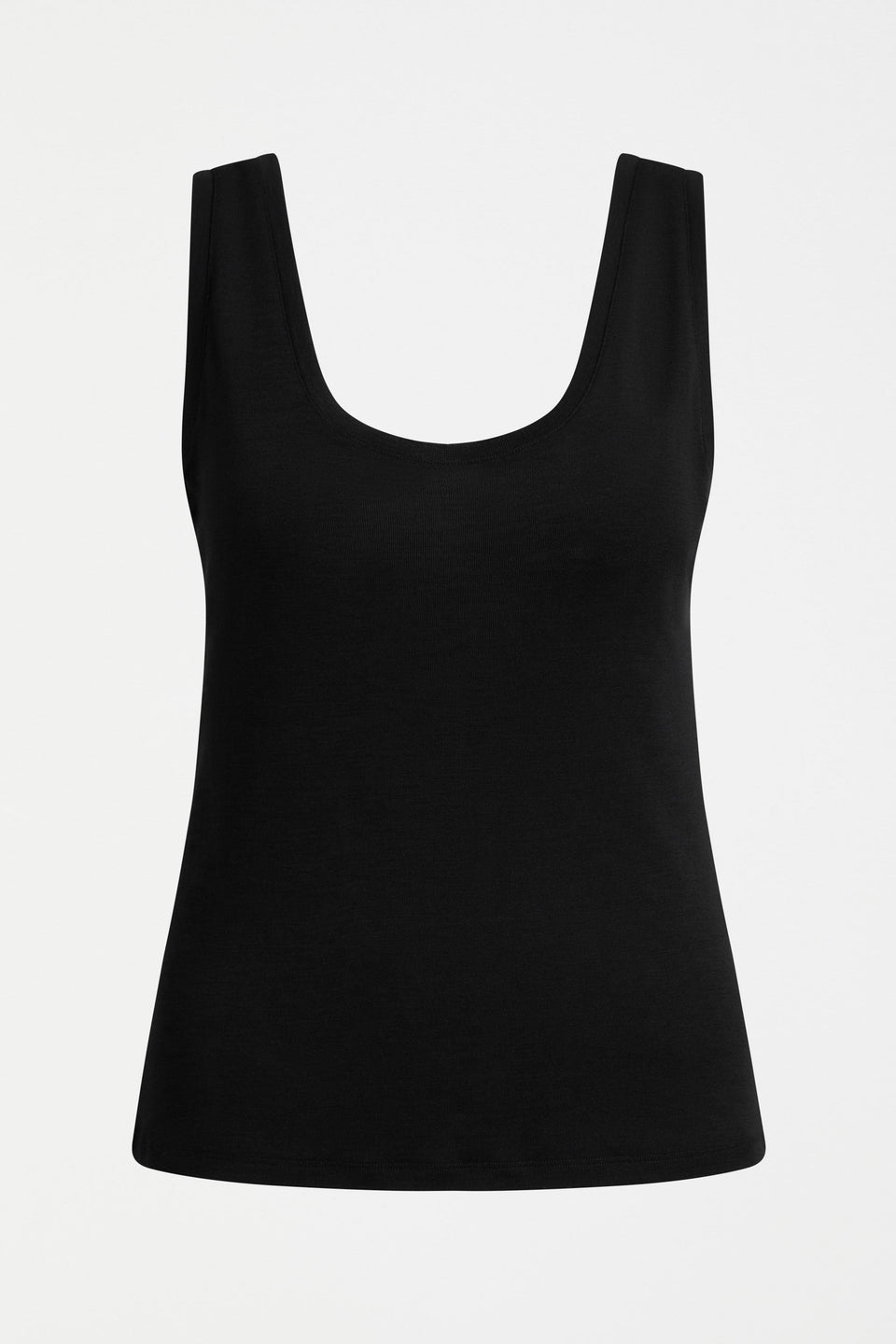 Merino Wool Tank Tops - ELK | BLACK