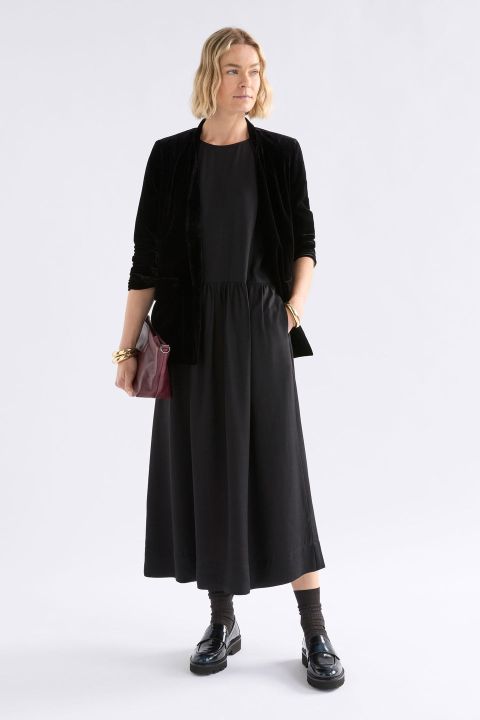 Nolla Dress Dresses - ELK | BLACK