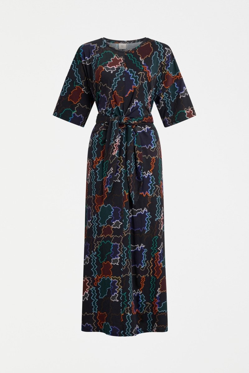 Kihte T Shirt Dress Dresses - ELK | SUMA LINE PRINT