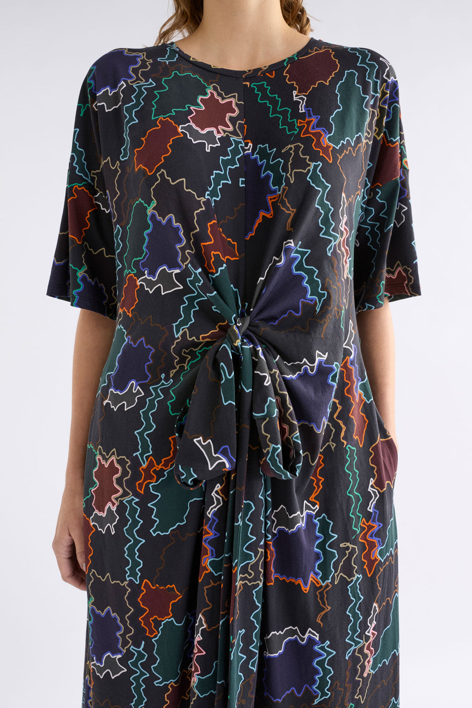 Kihte T Shirt Dress Dresses - ELK | SUMA LINE PRINT
