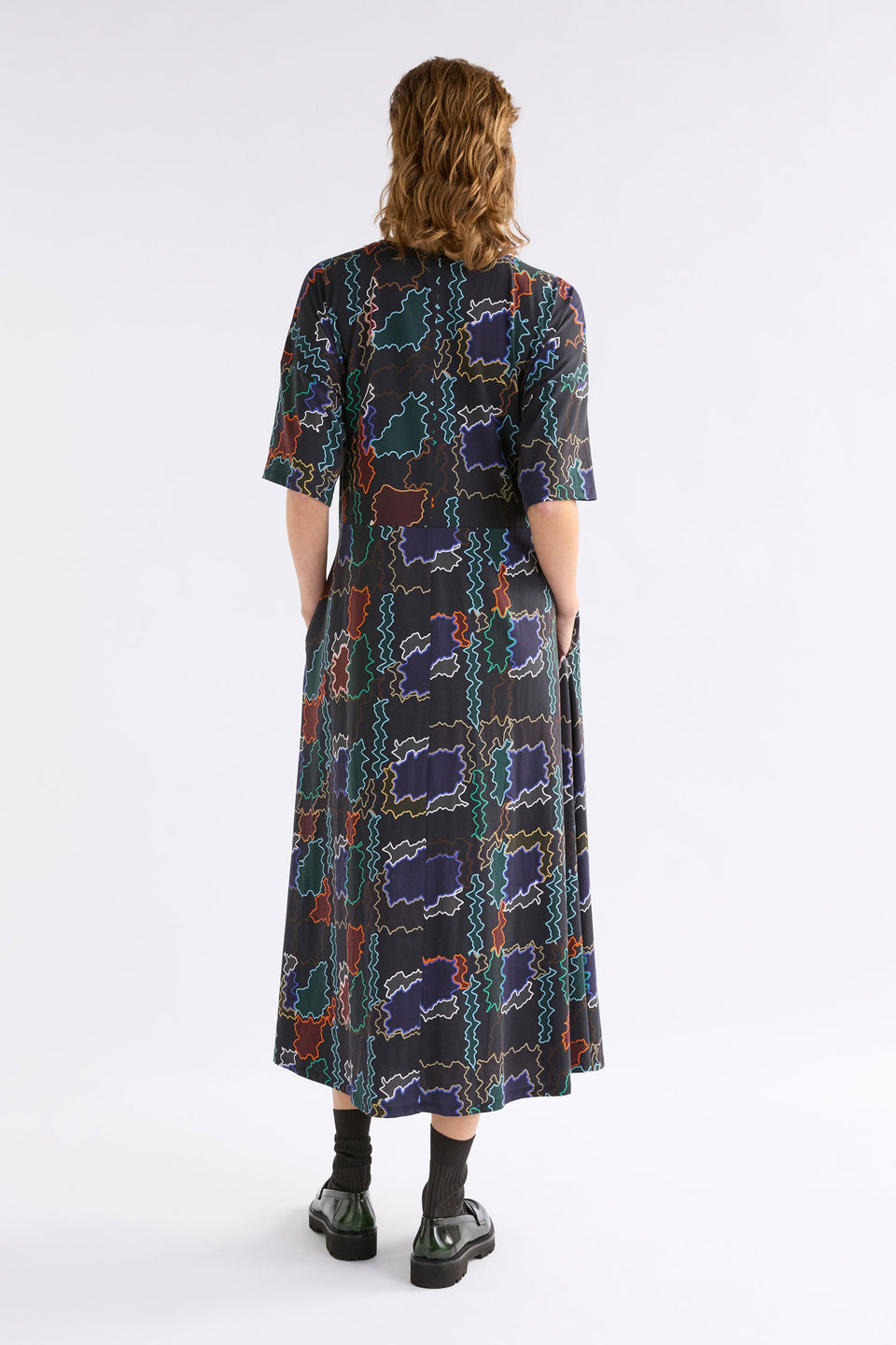 Kihte T Shirt Dress Dresses - ELK | SUMA LINE PRINT