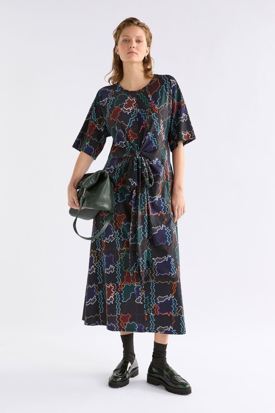Kihte T Shirt Dress Dresses - ELK | SUMA LINE PRINT