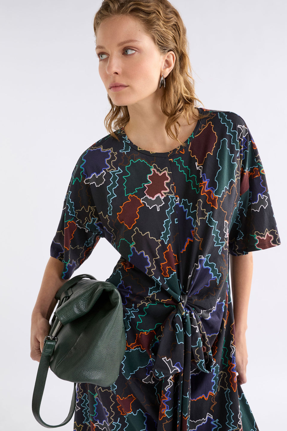 Kihte T Shirt Dress Dresses - ELK | SUMA LINE PRINT