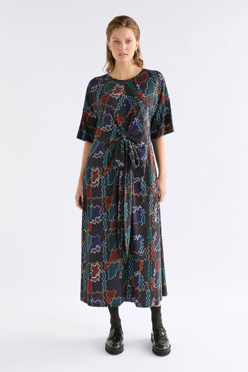 Kihte T Shirt Dress Dresses - ELK | SUMA LINE PRINT
