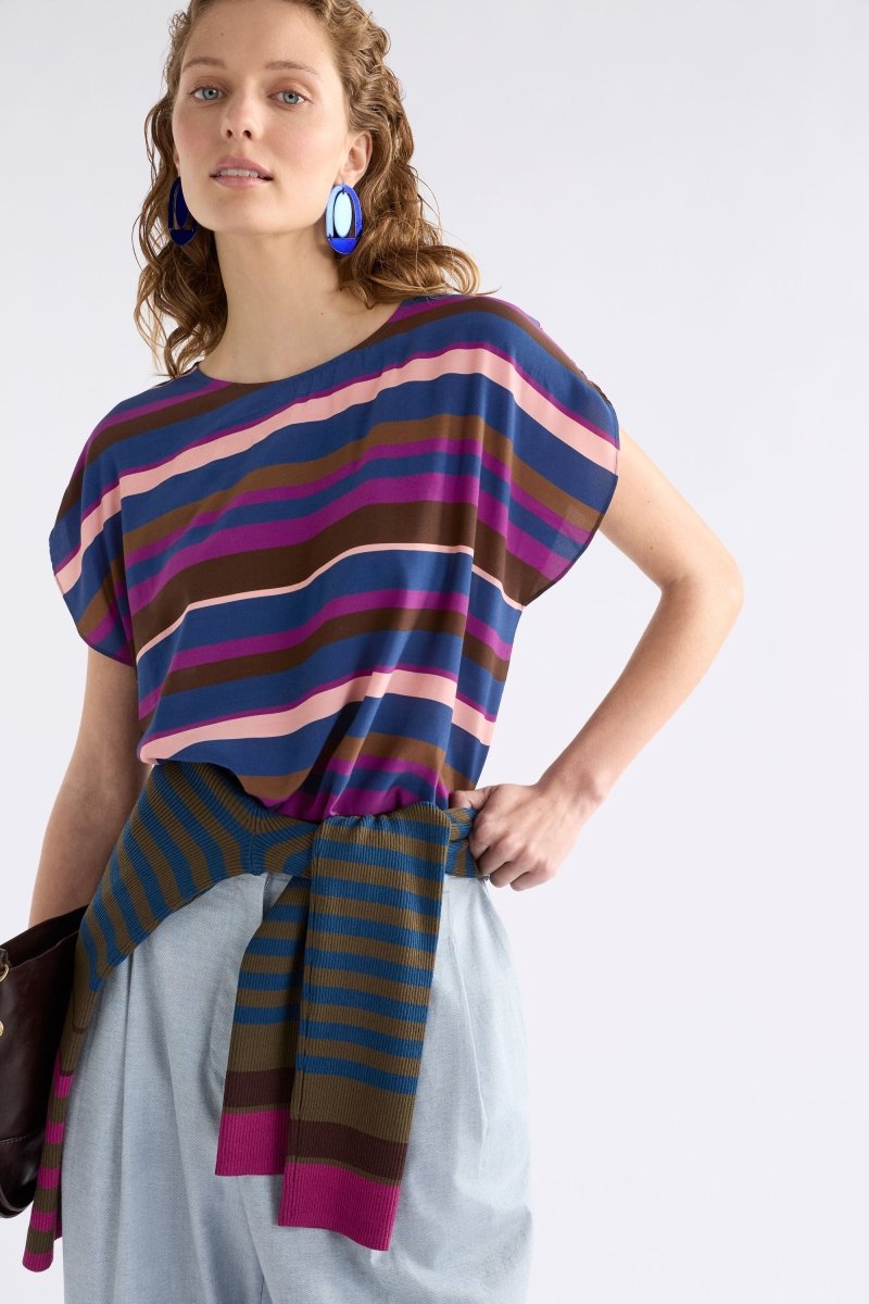 Kash Top Riga Stripe Tops - ELK | RIGA STRIPE