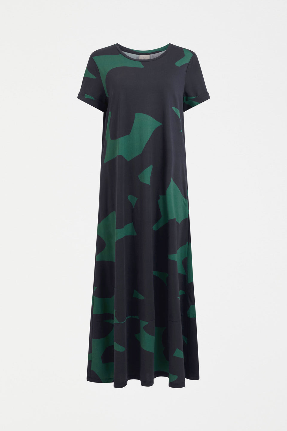 Haki Dress Teal Terra Print Dresses - ELK | TEAL TERA