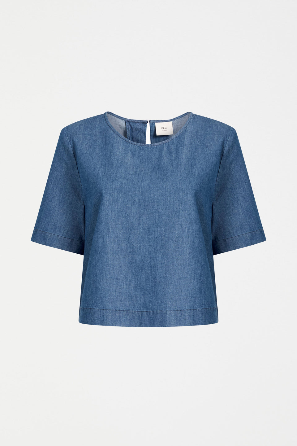 Denim Honnor Top Tops - ELK | MID BLUE DENIM
