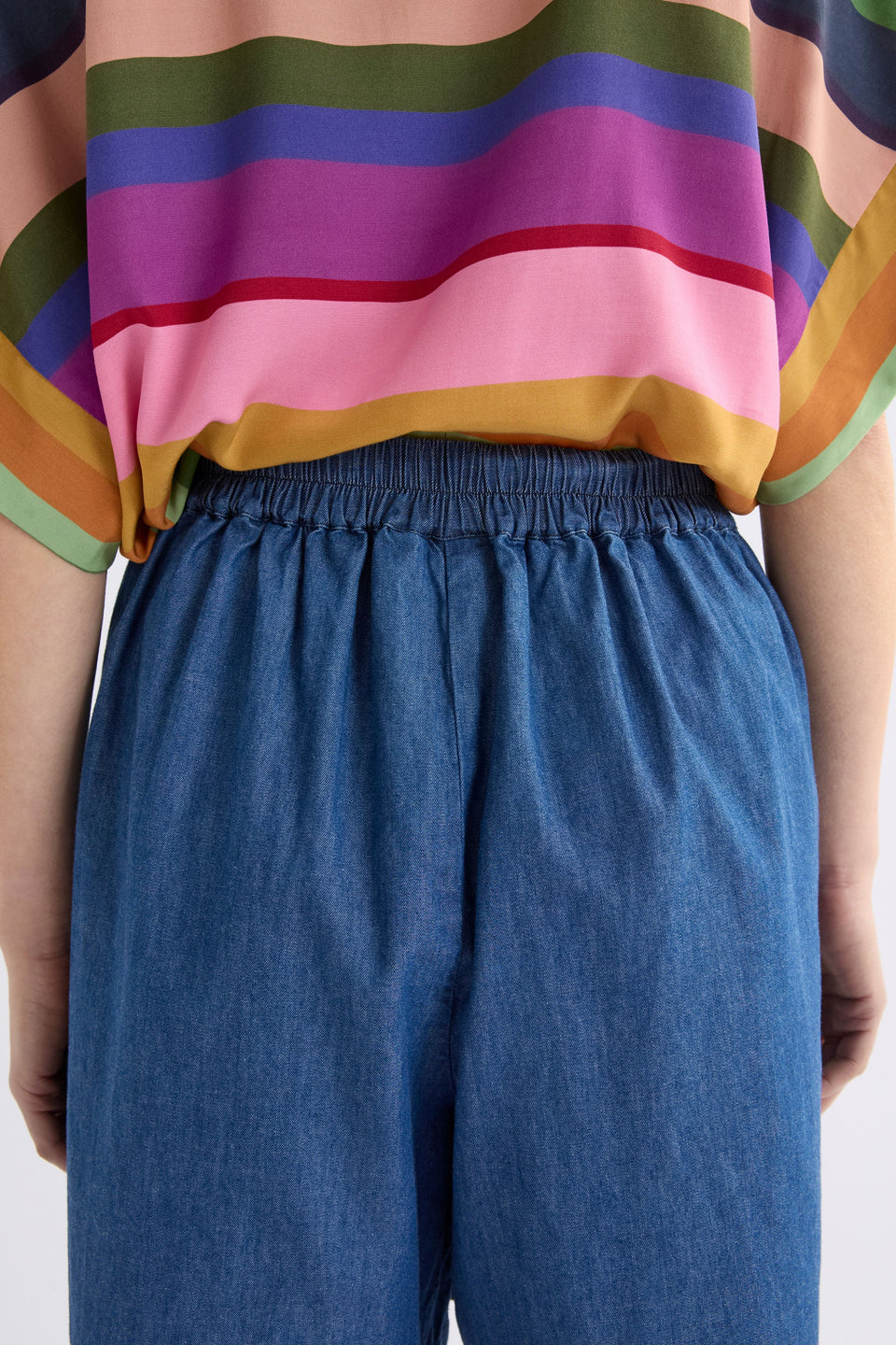 Denim Strom Short Skirts & Shorts - ELK | MID BLUE DENIM