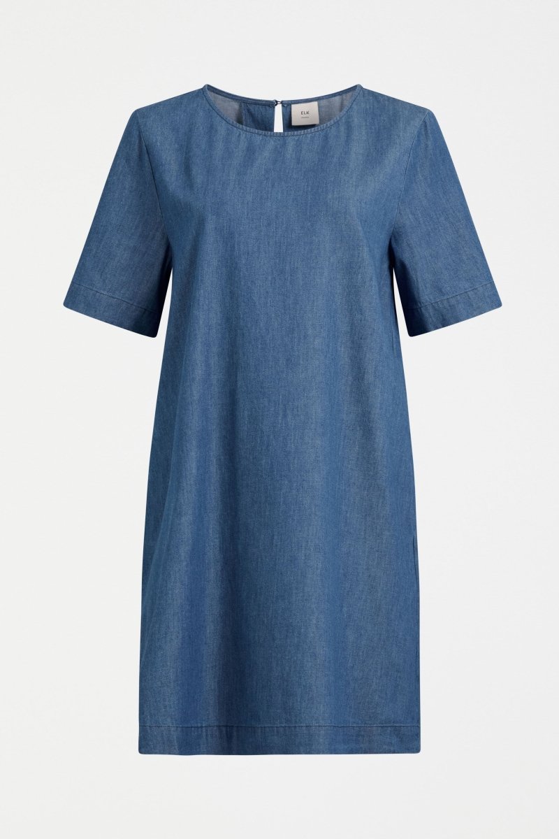 Denim Honnor Dress Dresses - ELK | MID BLUE DENIM
