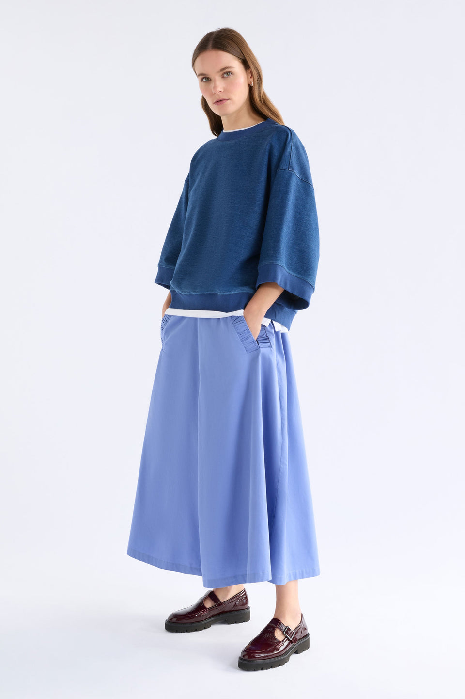 Sol Skirt Skirts & Shorts - ELK | DUSK BLUE