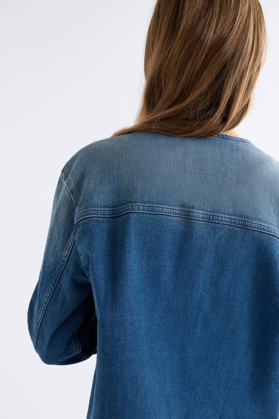 Borse Jacket Jackets - ELK | MID BLUE DENIM