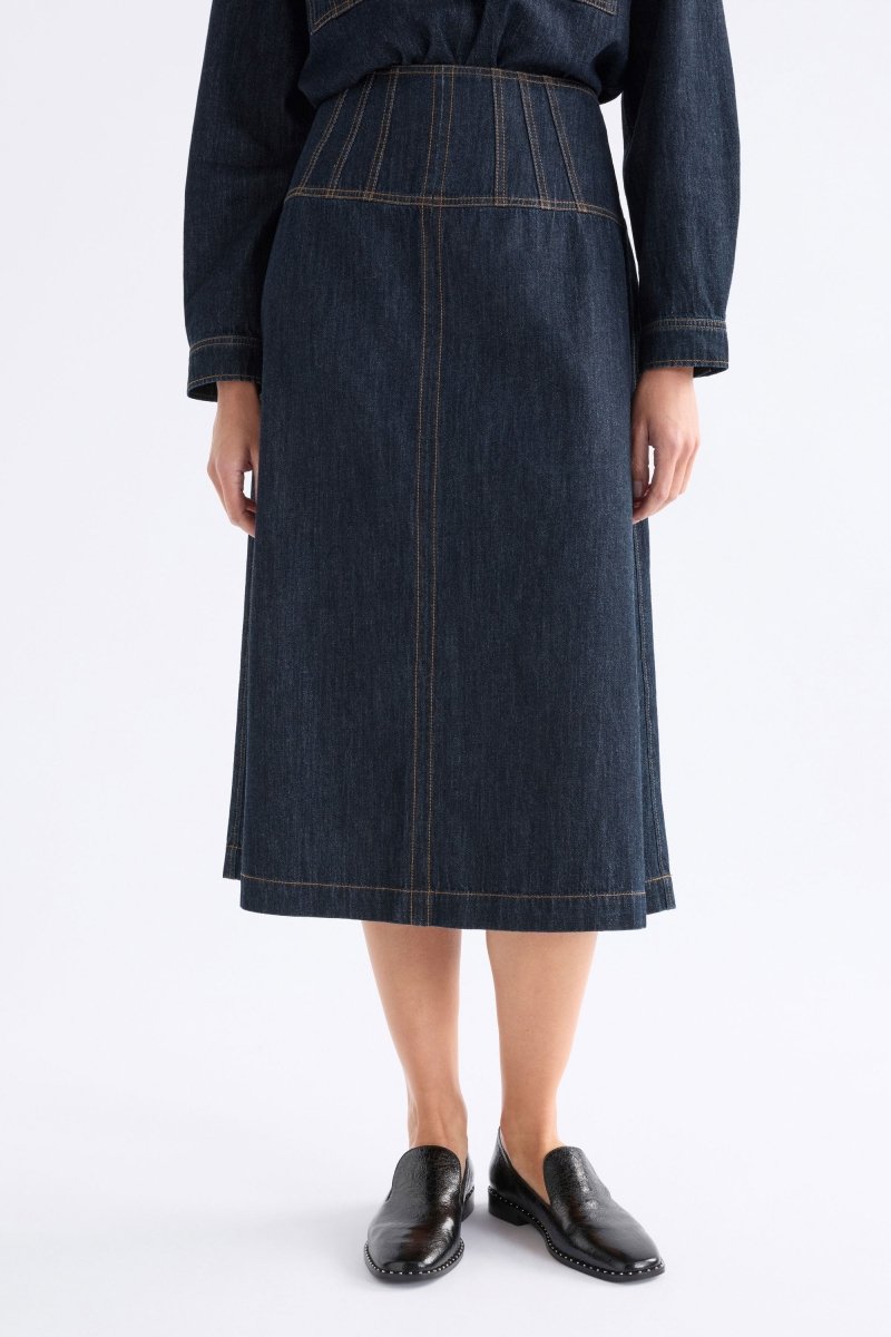 Valor Skirt Skirts & Shorts - ELK | DARK BLUE WASH