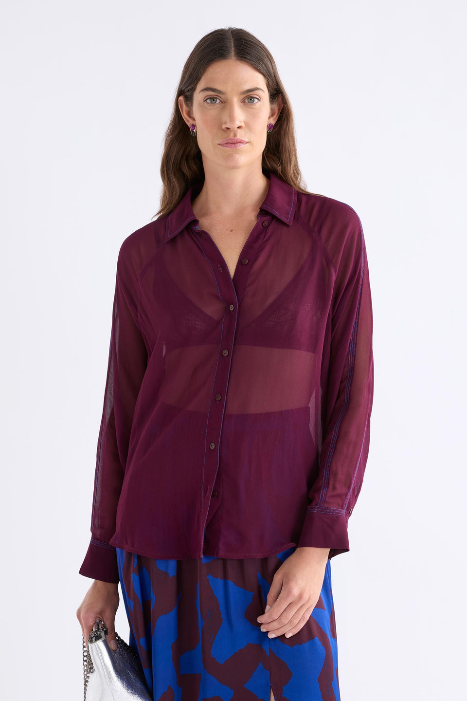 Alema Shirt Shiraz Tops - ELK | SHIRAZ
